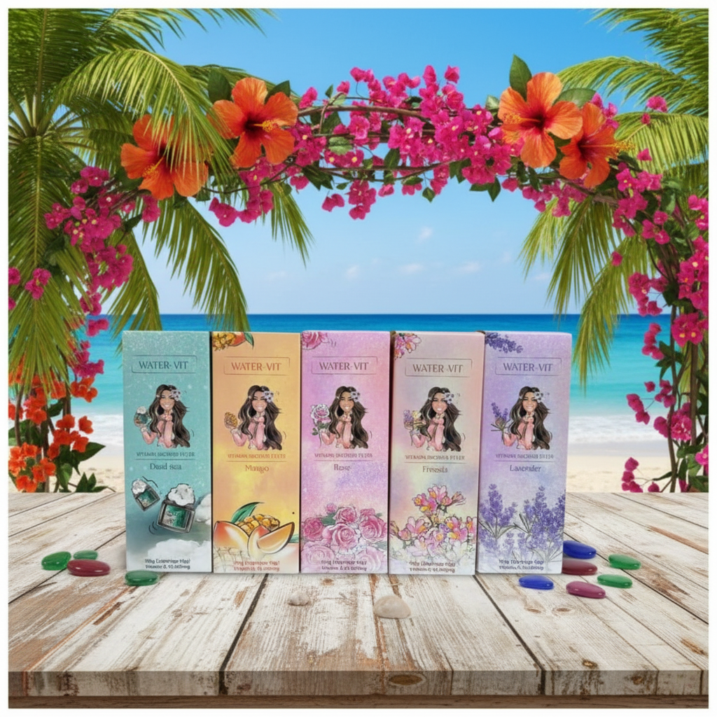 KOREJSKÁ KRÁSA - Vitamin Shower Filter - Vitaminový filtr do sprchy SET - 4+1 ks ZDARMA