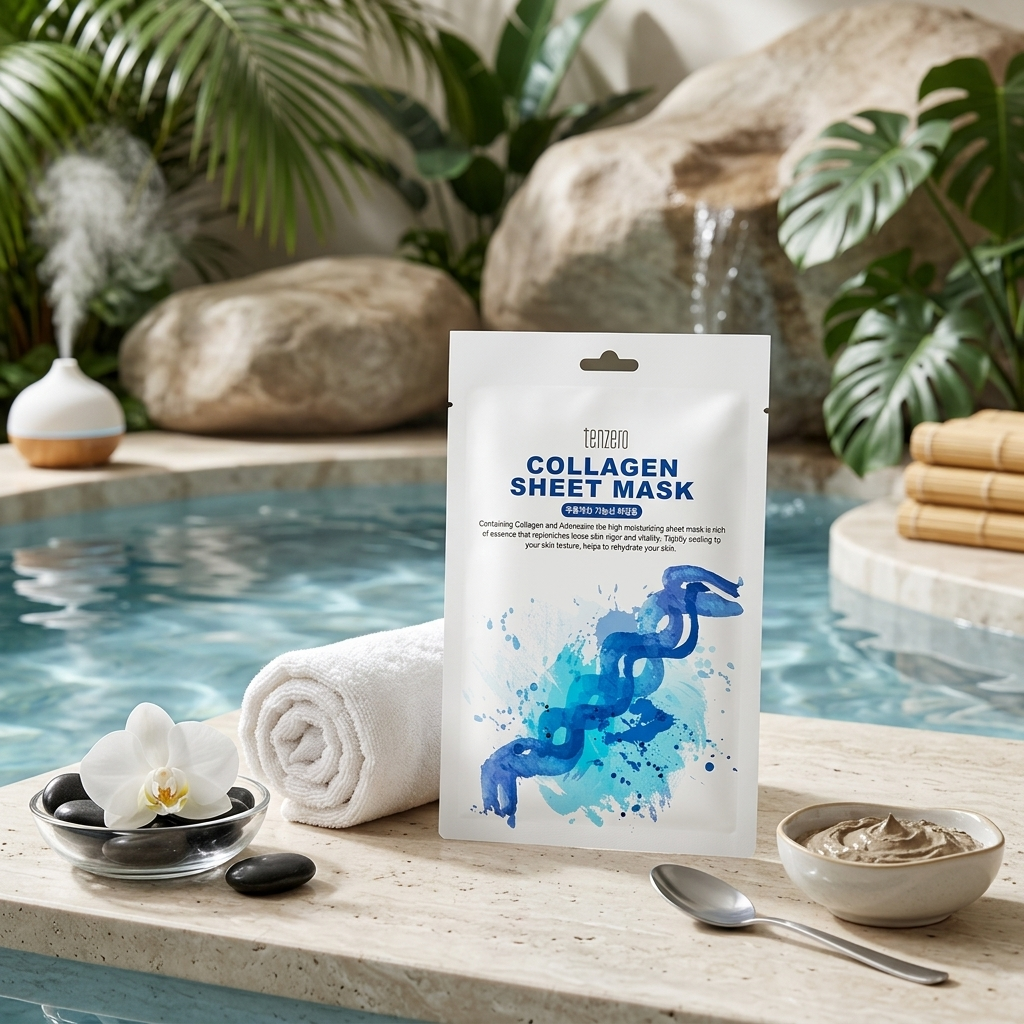 TENZERO - Collagen Sheet Mask - Plátýnková maska s kolagenem - 25 ml