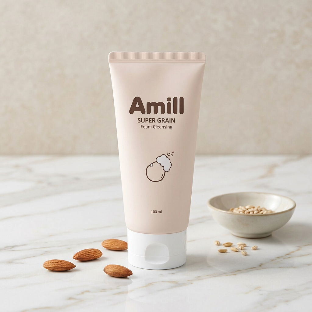 AMILL - Super Grain Foam Cleansing - Jemná čisticí pěna s extrakty z obilnin - 100 ml