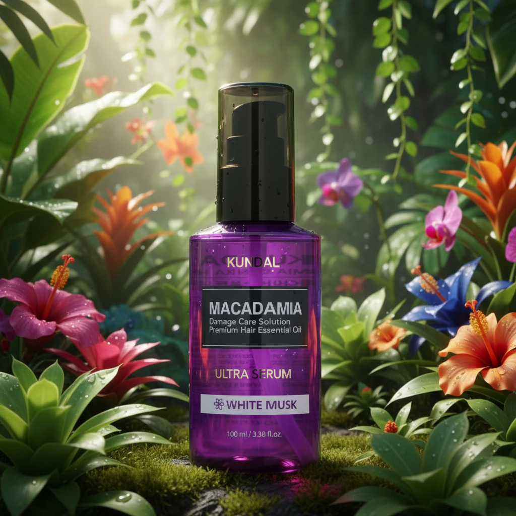 Kundal Hair Serum - Regenerační vlasové sérum s vůní WHITE MUSK - 100 ml