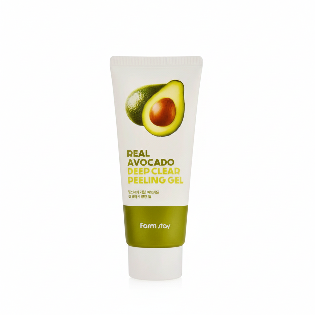 Farm Stay - Real Avocado Deep Clear Peeling Gel - Hloubkově čisticí peelingový gel s avokádem - 100 ml