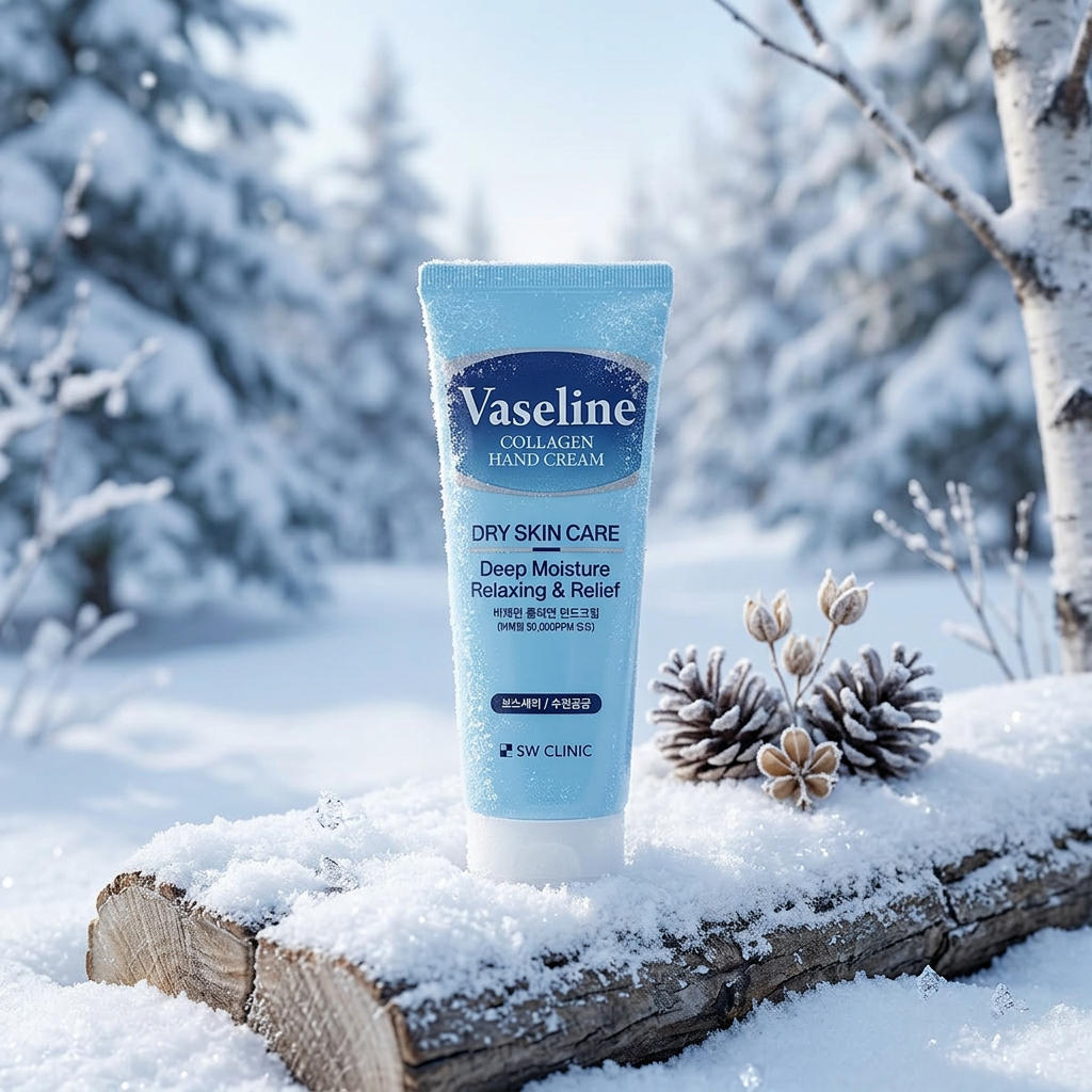 3W CLINIC - Vaseline Collagen Hand Cream - Vazelínový a kolagenový krém na ruce - 100 g