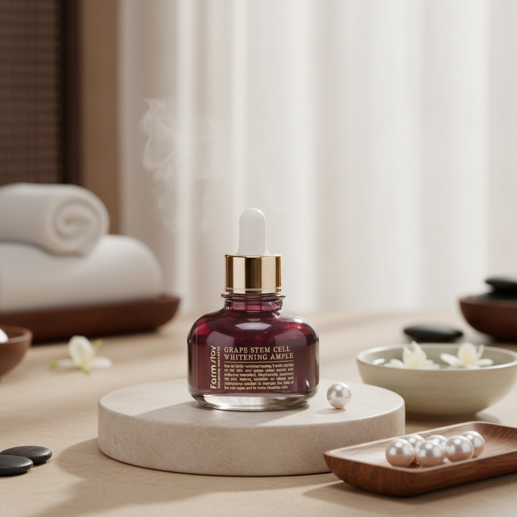 Farm Stay - Grape Stem Cell Brightening Ampoule - Rozjasňující ampule s hroznovými kmenovými buňkami - 30 ml