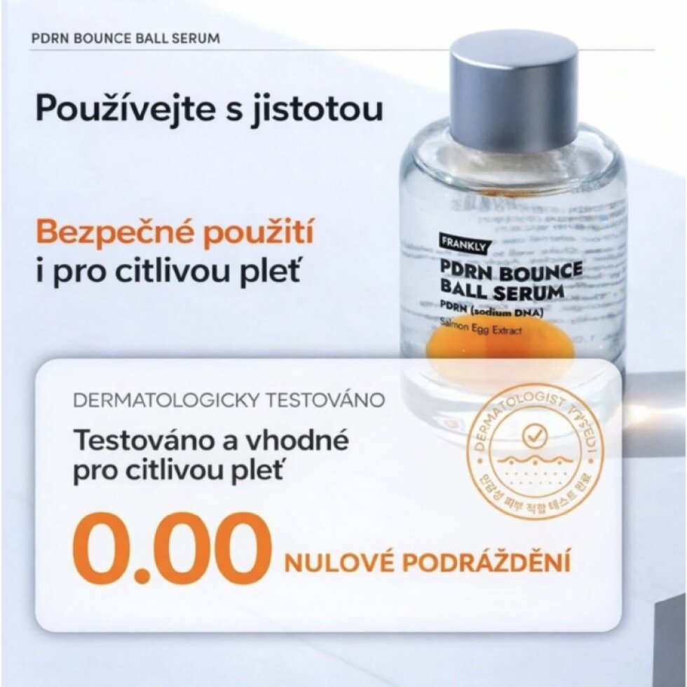 FRANKLY - PDRN Bounce Ball Serum - PDRN sérum z lososa pro mladší vzhled pleti - 30 ml