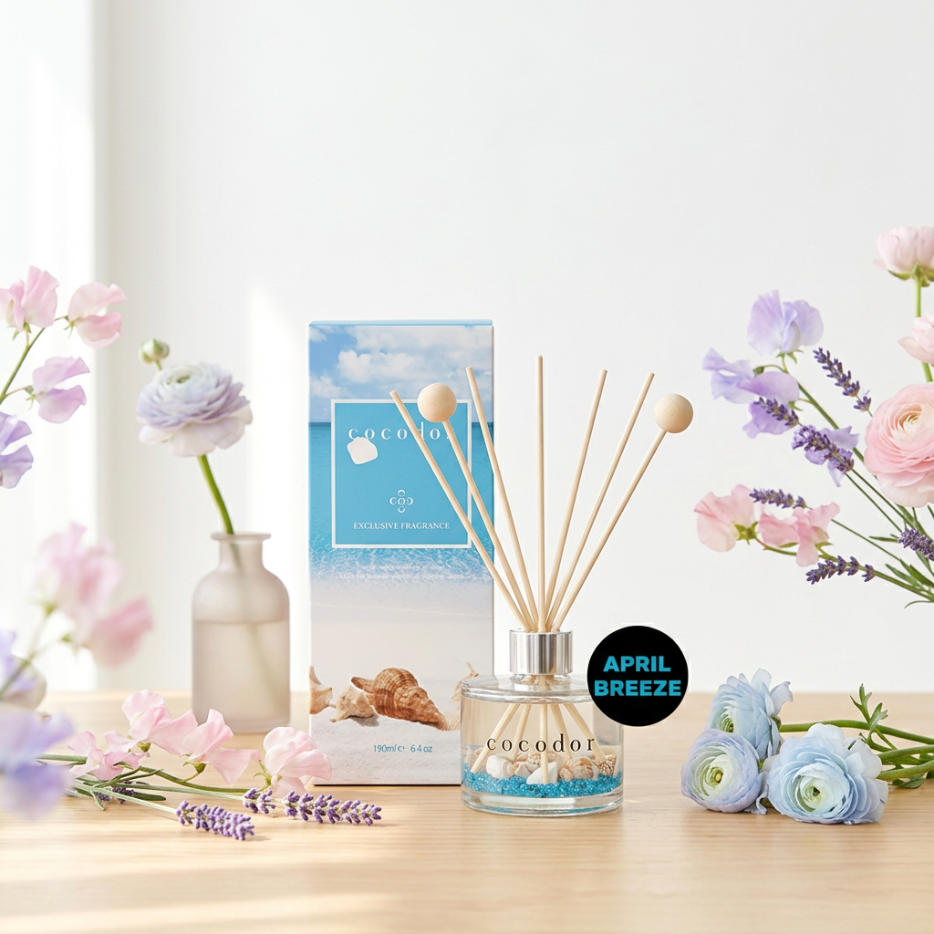 COCODOR - Aqua Diffuser April Breeze - Difuzér s vůní dubnového vánku - 190 ml