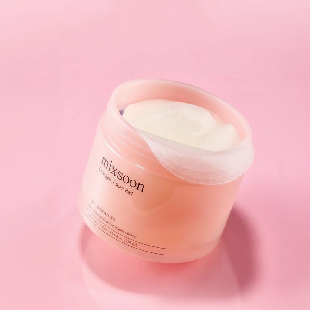 MIXSOON - Collagen Toner Pad - Kolagenové zpevňující tonerové tamponky - 170 ml/ 110 ks