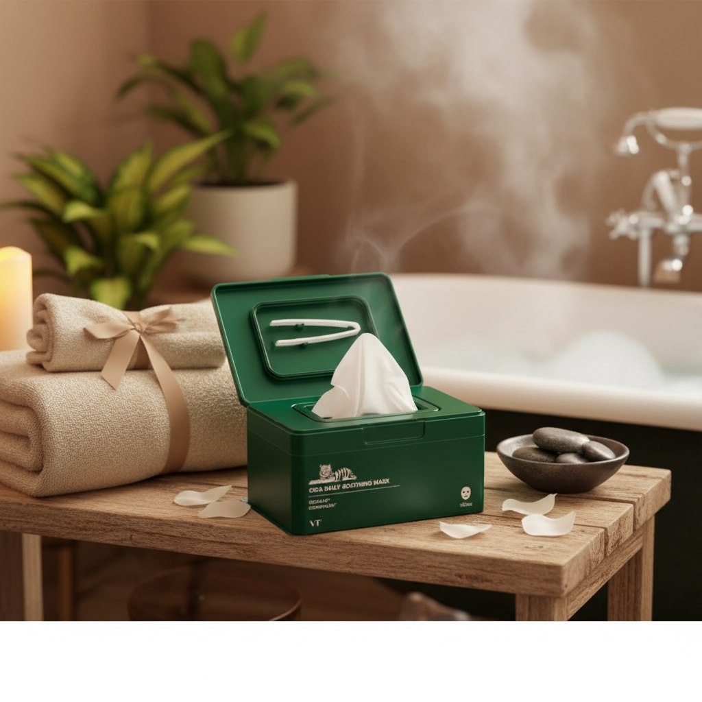 VT - Cica Daily Soothing Mask - Zklidňující plátýnkové masky v praktickém balení - 30ks/ 350 g