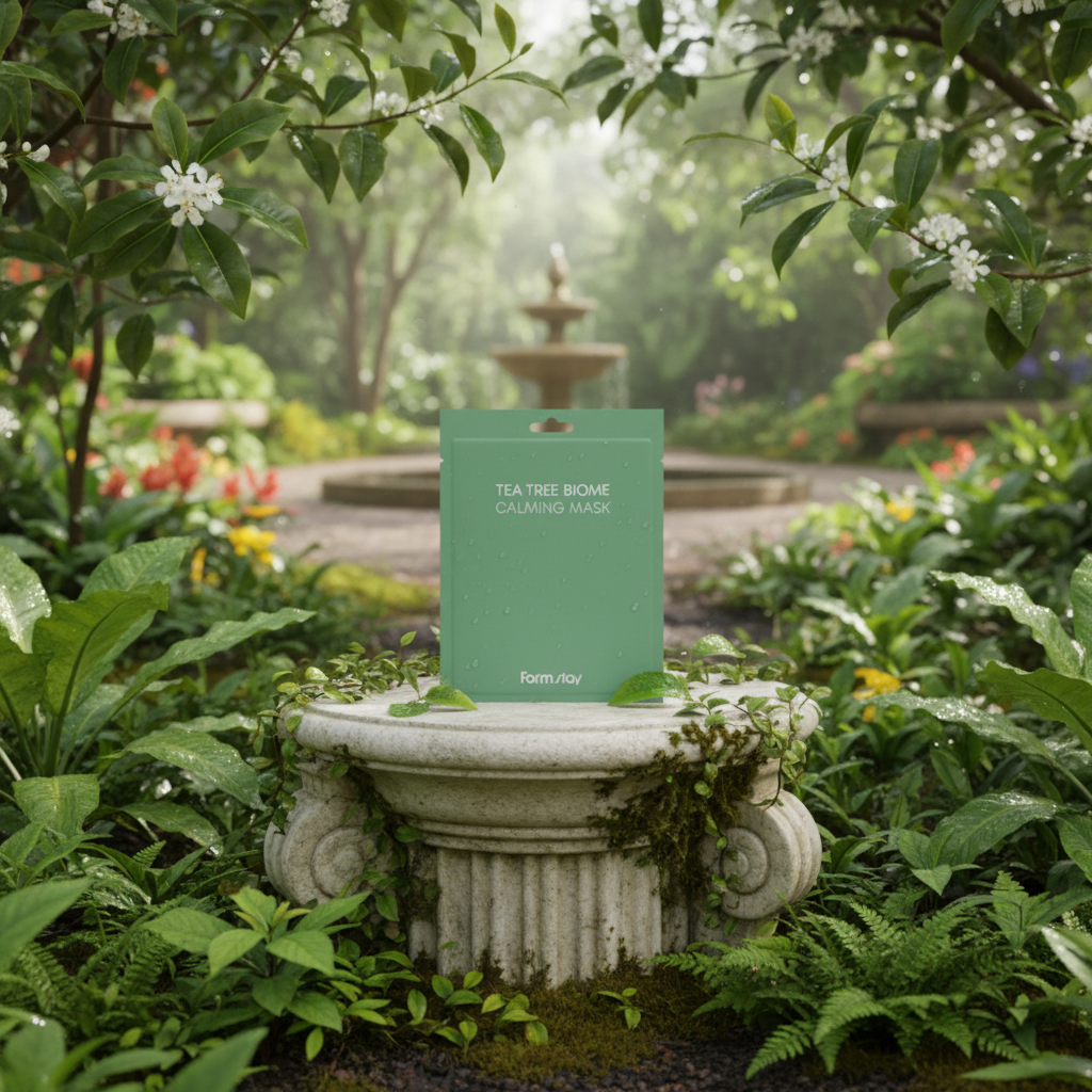 Farm Stay - Tea Tree Biome Calming Mask - Zklidňující plátýnková maska s Tea Tree - 23 ml
