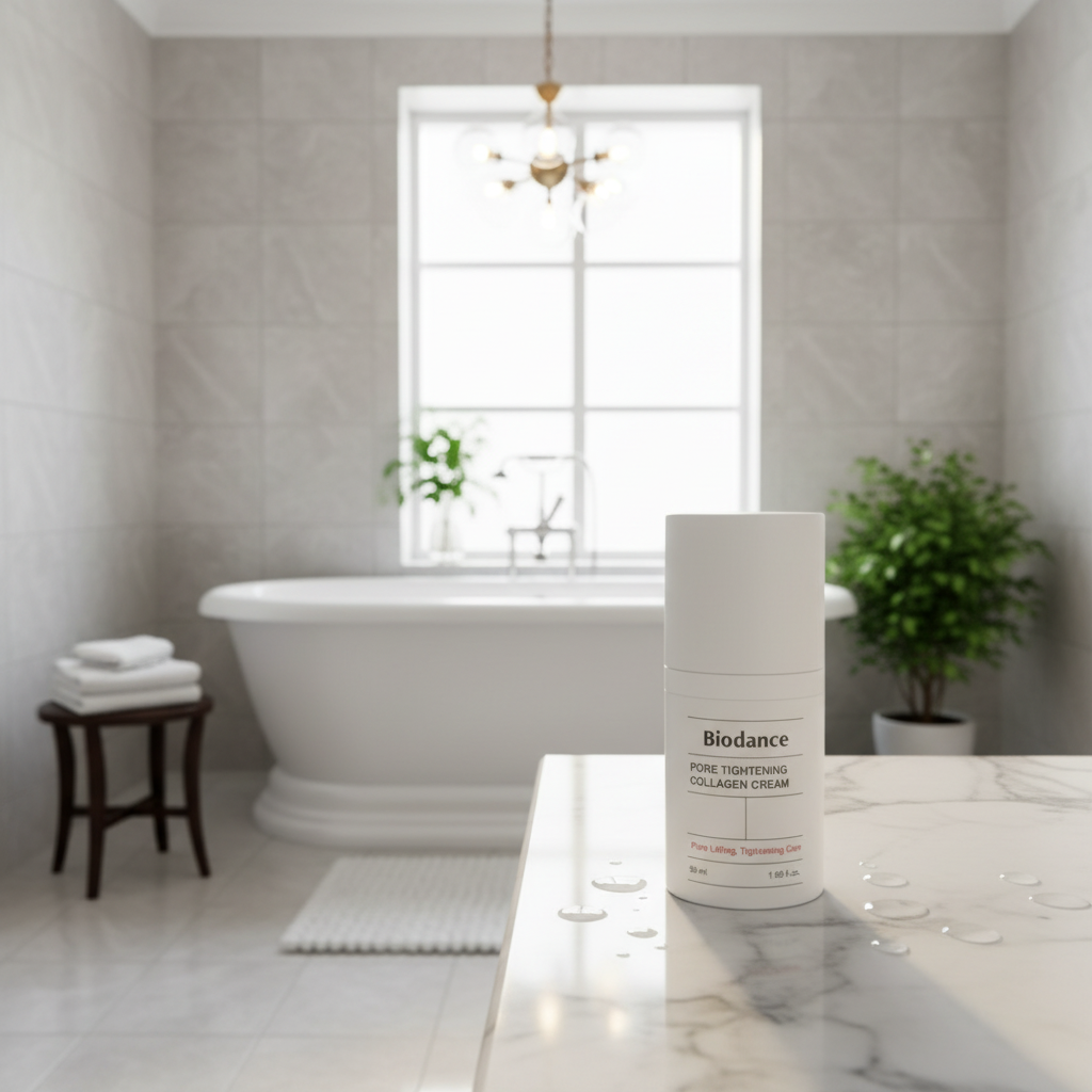 BIODANCE - Pore Tightening Collagen Cream - Zpevňující kolagenový krém pro redukci rozšířených pórů - 50 ml