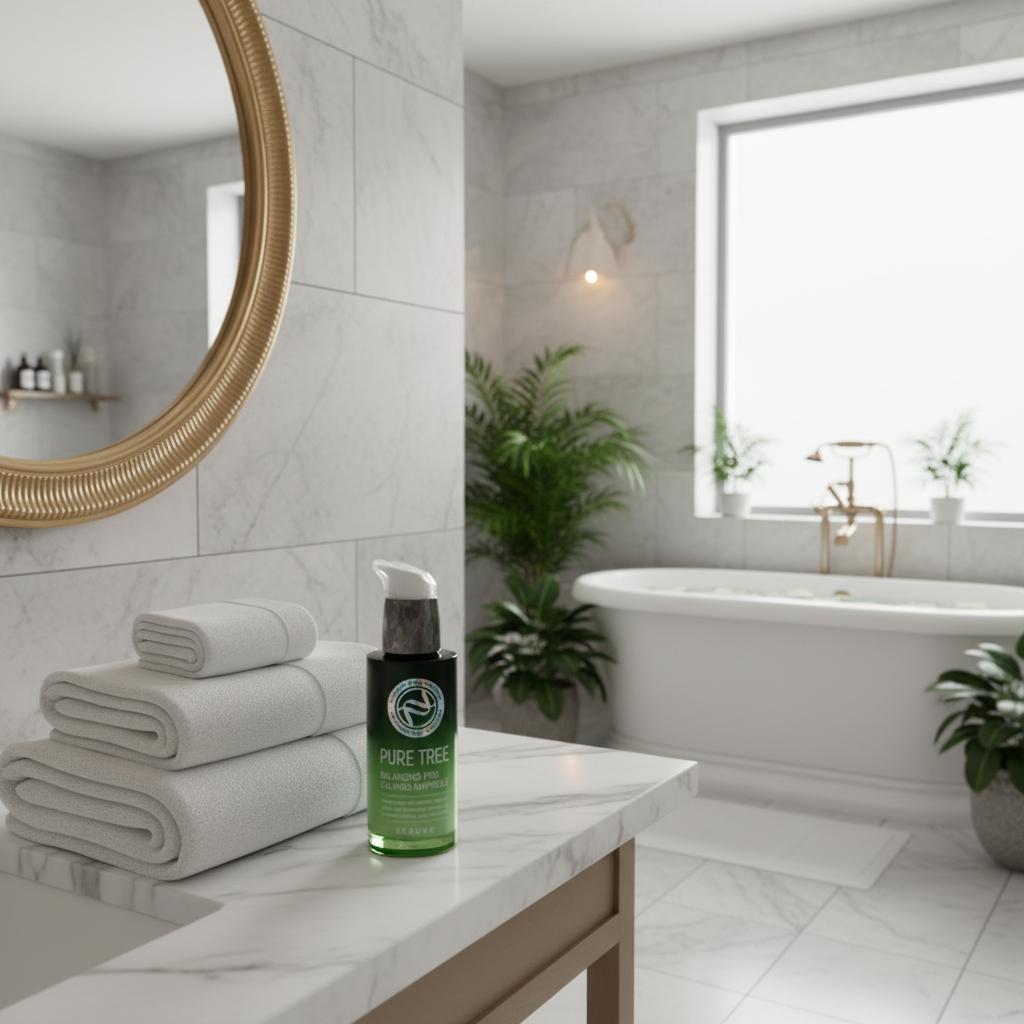 ENOUGH - Pure Tree Balancing Pro Calming Ampoule - Zklidňující ampoule s tea tree - 30 ml