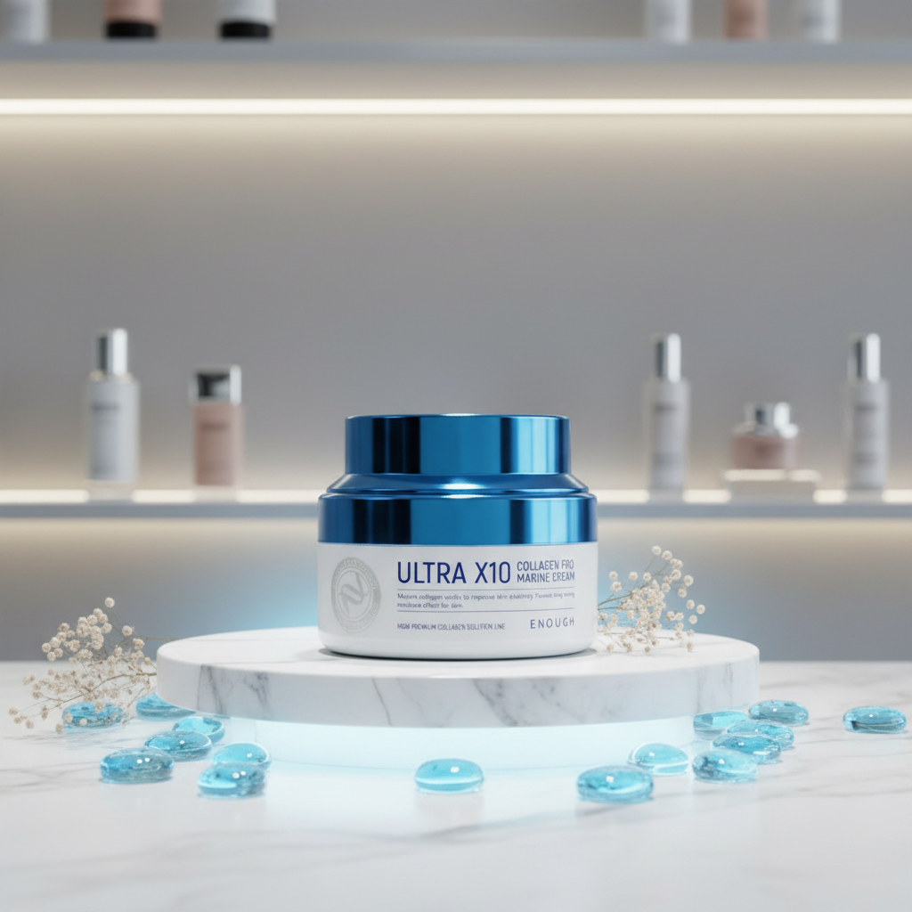 ENOUGH - Premium Ultra X10 Collagen Pro Marine Cream - Prémiová kolagenový krém - 50 ml