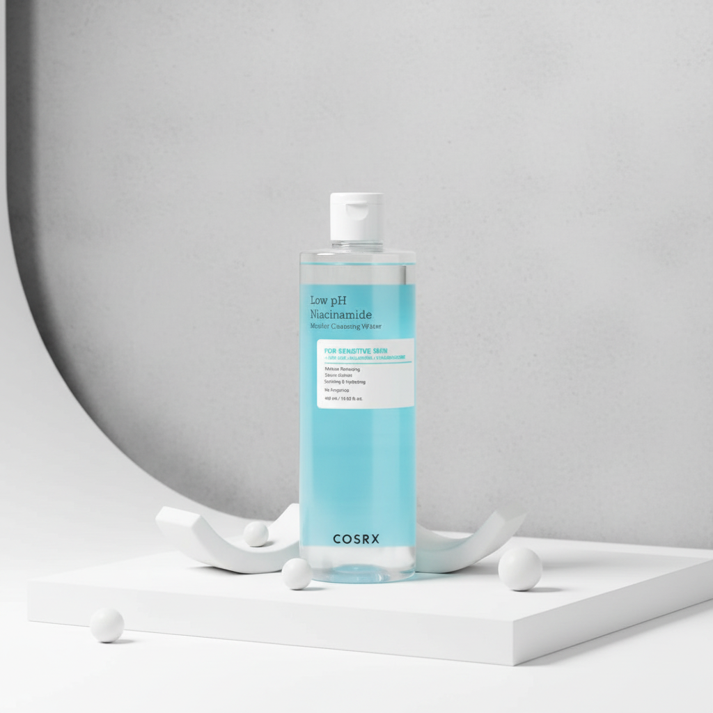 COSRX Low pH Niacinamide Cleansing Water - Micelární voda s niacinamidem a nízkým pH - 400 ml