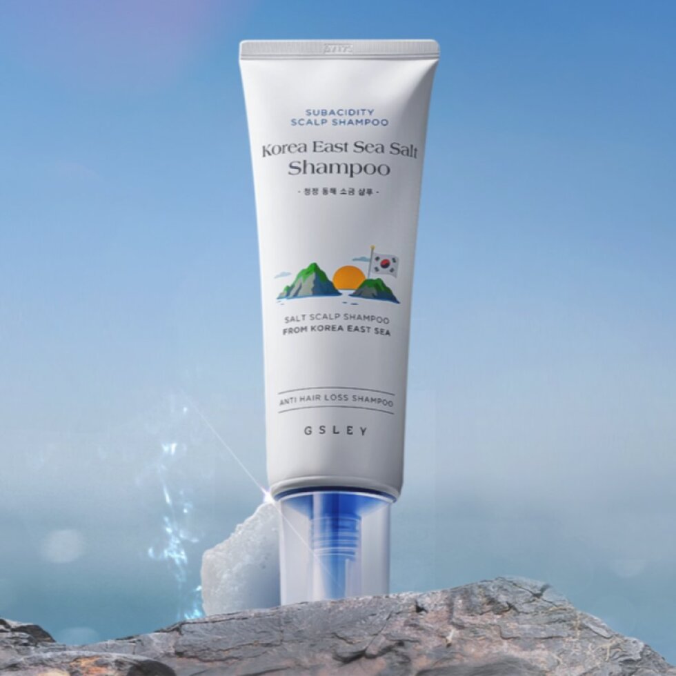 GSLEY - Korea East Sea Salt Shampoo - Šampon s mořskou solí z Korejského moře- 200 ml