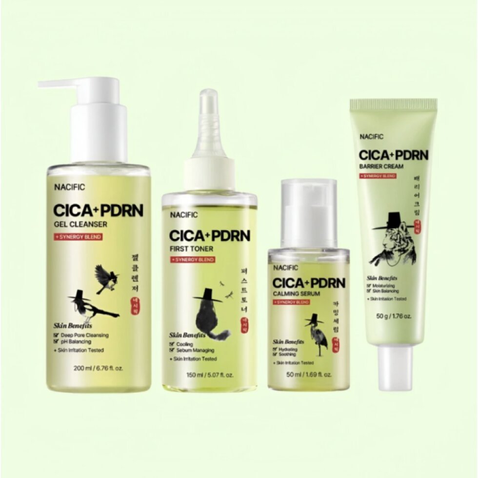 NACIFIC - Cica PDRN K-Edition - Cica PDRN K-Edice dárkový box - 4 ks