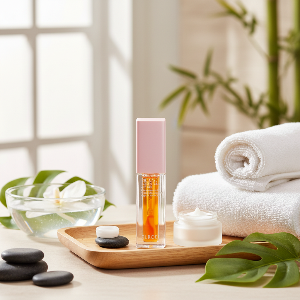 ELROEL - Blanc Essential Lip Oil 03 Apricot - Vyživující olej na rty 03 - 4,5 g