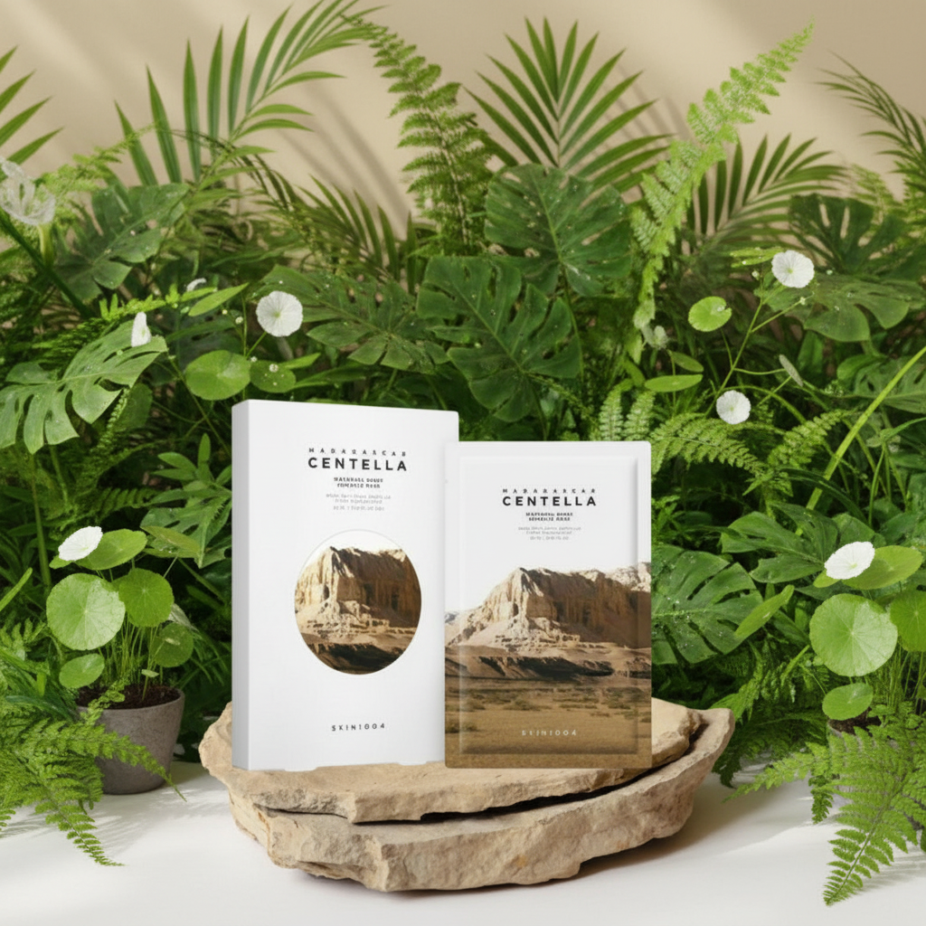 SKIN1004 - Madagascar Centella Watergel Sheet Ampoule Mask - Hydratační plátýnková maska - 25 ml