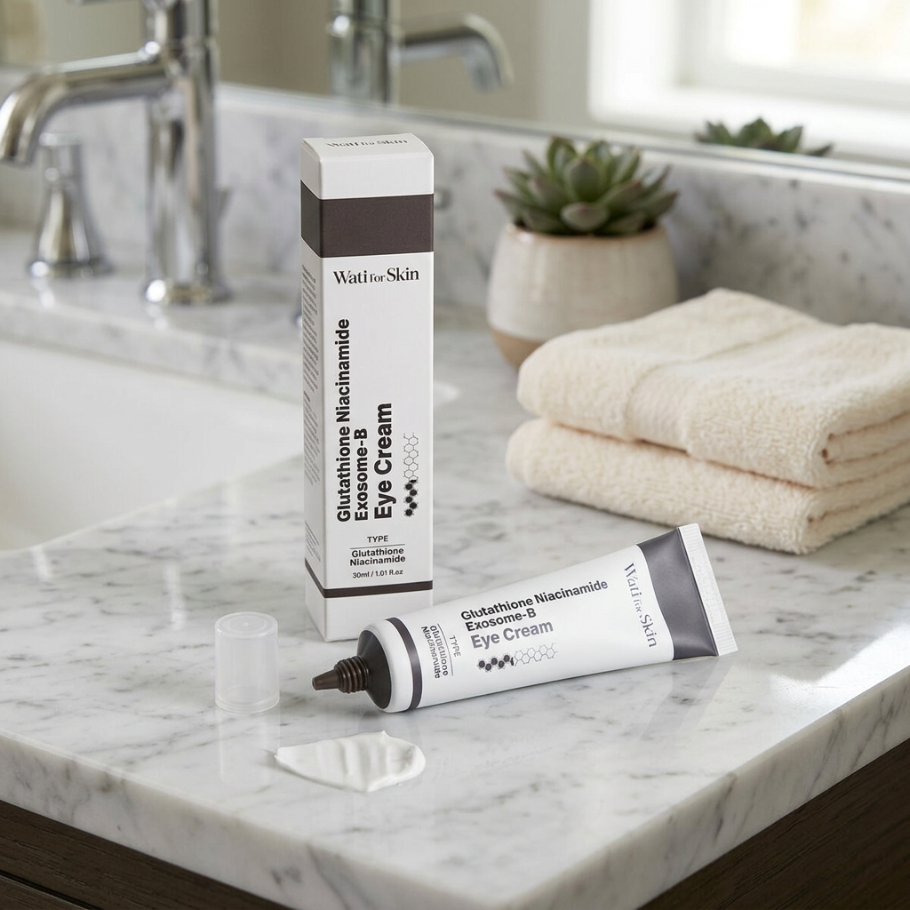 WATI FOR SKIN - Glutathione Niacinamide Exosome-B Eye Cream - Rozjasňující a regenerační oční krém - 30 ml