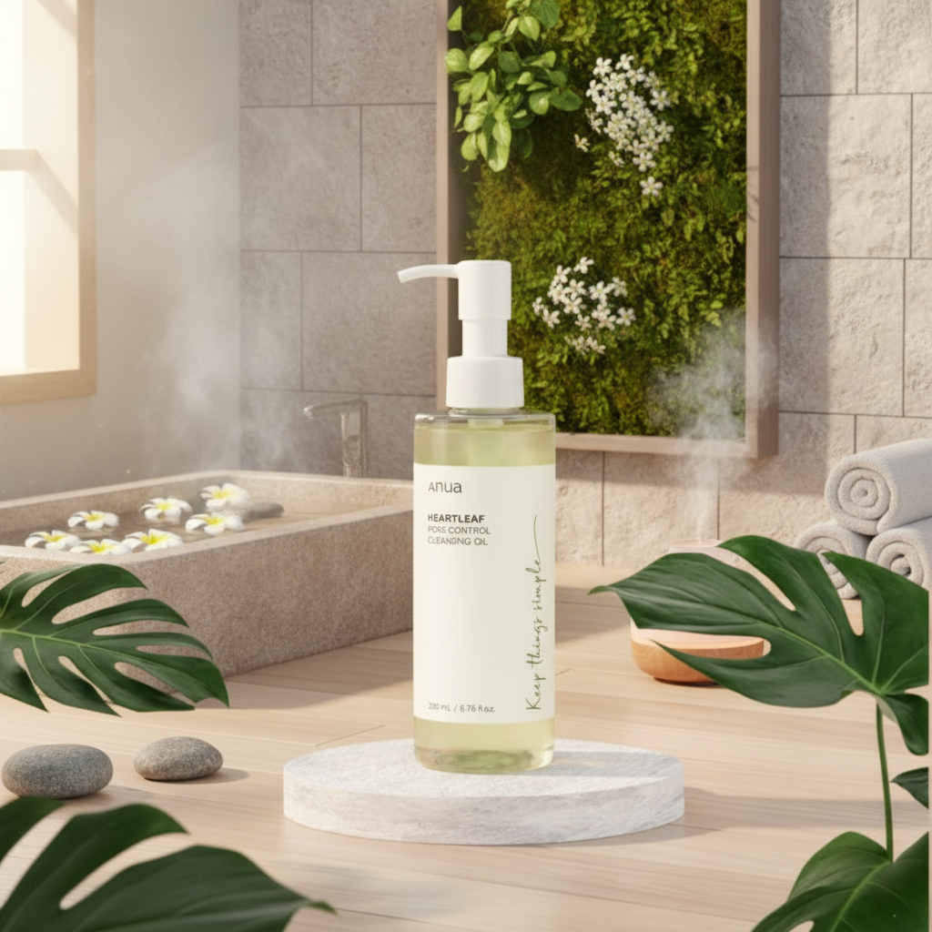 ANUA - Heartleaf Pore Control Cleansing Oil - Odličovací olej na obličej - 200 ml