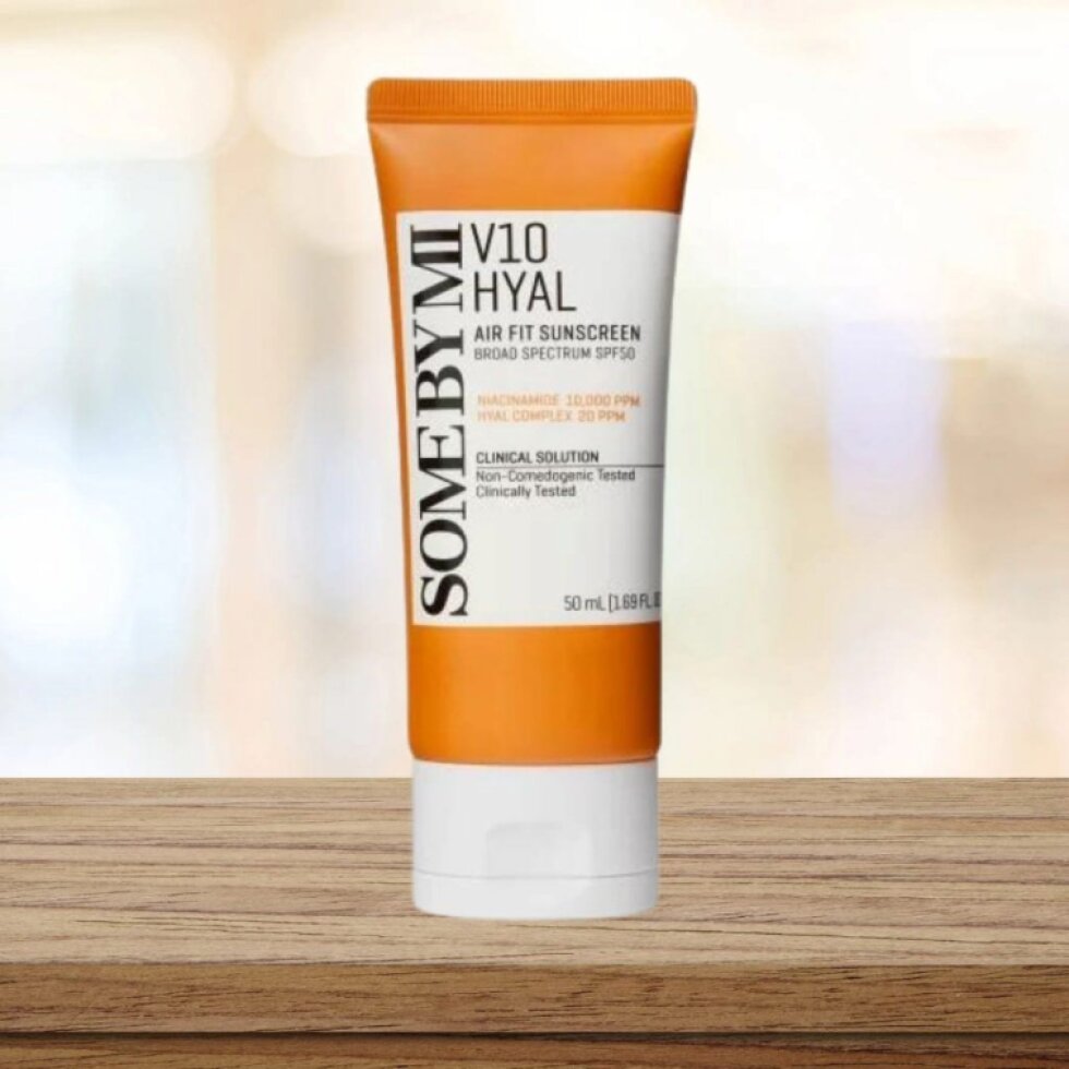 SOME BY MI - V10 Hyal Air Fit Sunscreen SPF 50 - Lehké SPF s vysokou ochranou - 50 ml