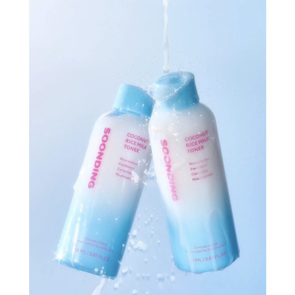 SOONDING - Coconut Rice Milk Toner - Rýžový toner s kokosem - 150 ml