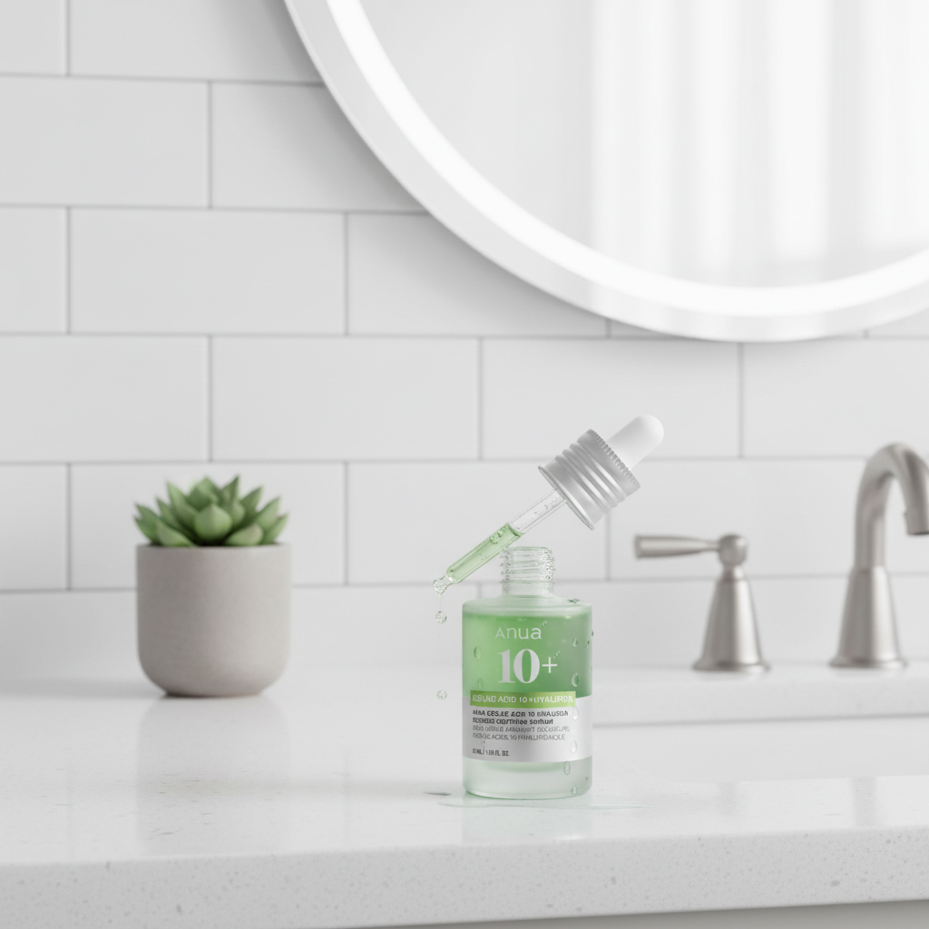 ANUA - Azelaic Acid 10 Hyaluron Redness Soothing Serum - Zklidňující sérum s 10% kyselinou azelaovou a kyselinou hyaluronovou na zarudnutí - 30 ml