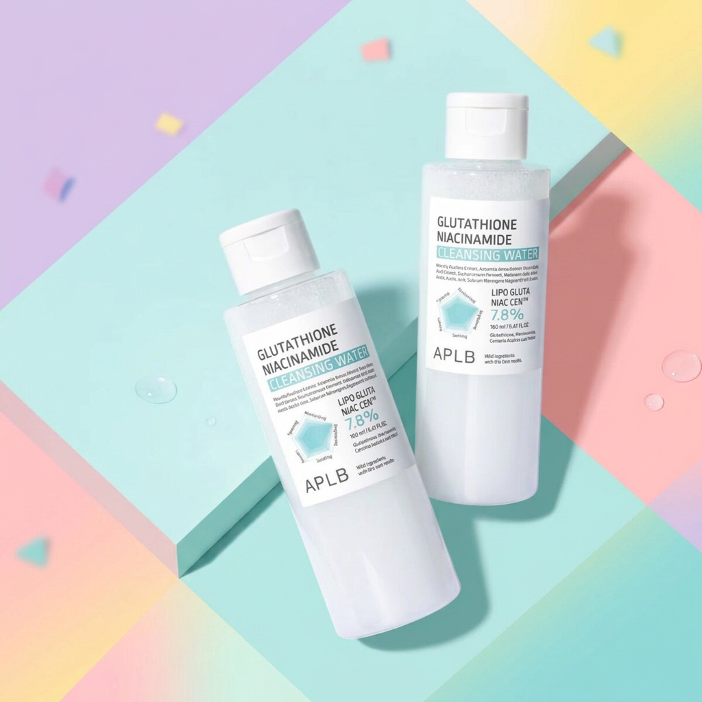 APLB - Glutathione Niacinamide Cleansing Water - Rozjasňující, čisticí, pleťová voda - 160 ml