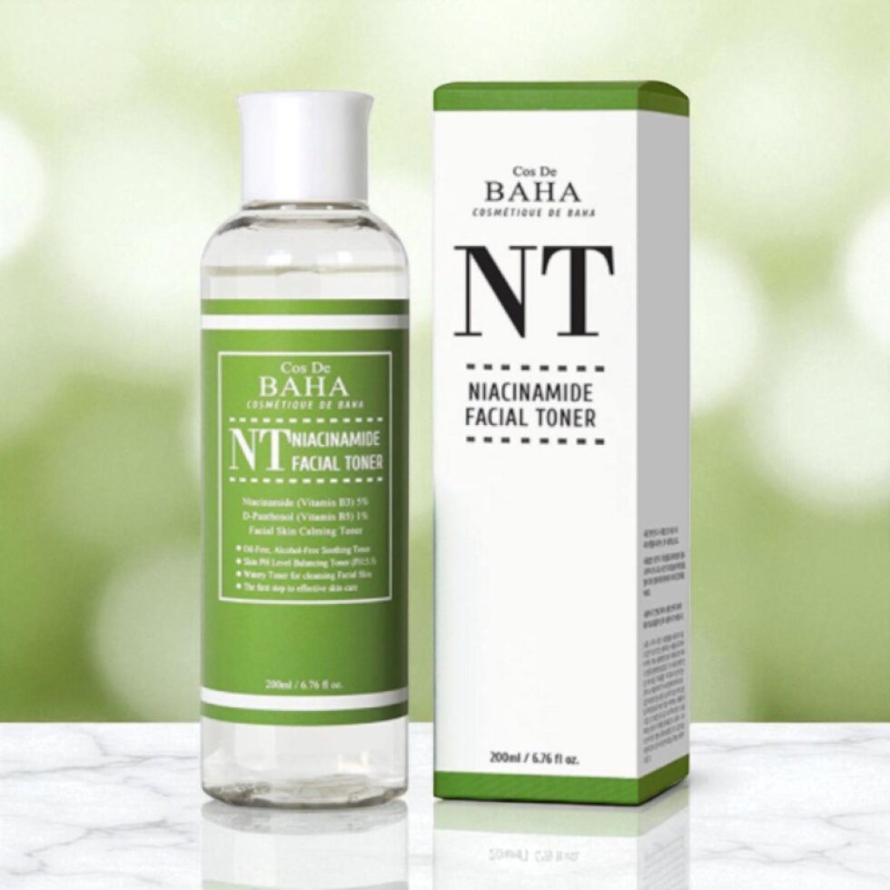 COS DE BAHA - Niacinamide Toner - Pleťové tonikum s niacimidem - 200 ml