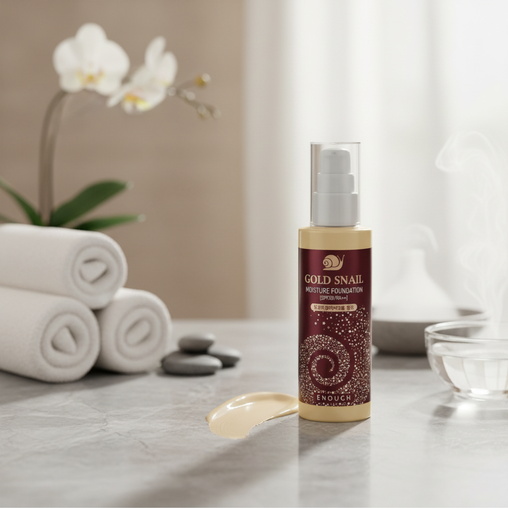 ENOUGH - Gold Snail Moisture Foundation SPF30 - Hydratační make-up s extraktem ze šneka s SPF30 odstín #13 - 100 ml