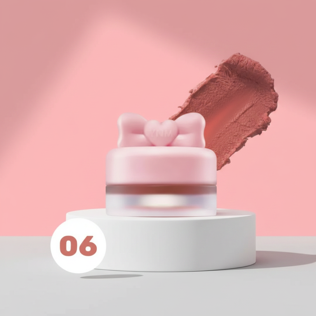 YNM - Lip&Cheek Butter Pot 06 Chocolate Butter - Balzám na rty a tváře 06 Chocolate Butter - 3,5 g