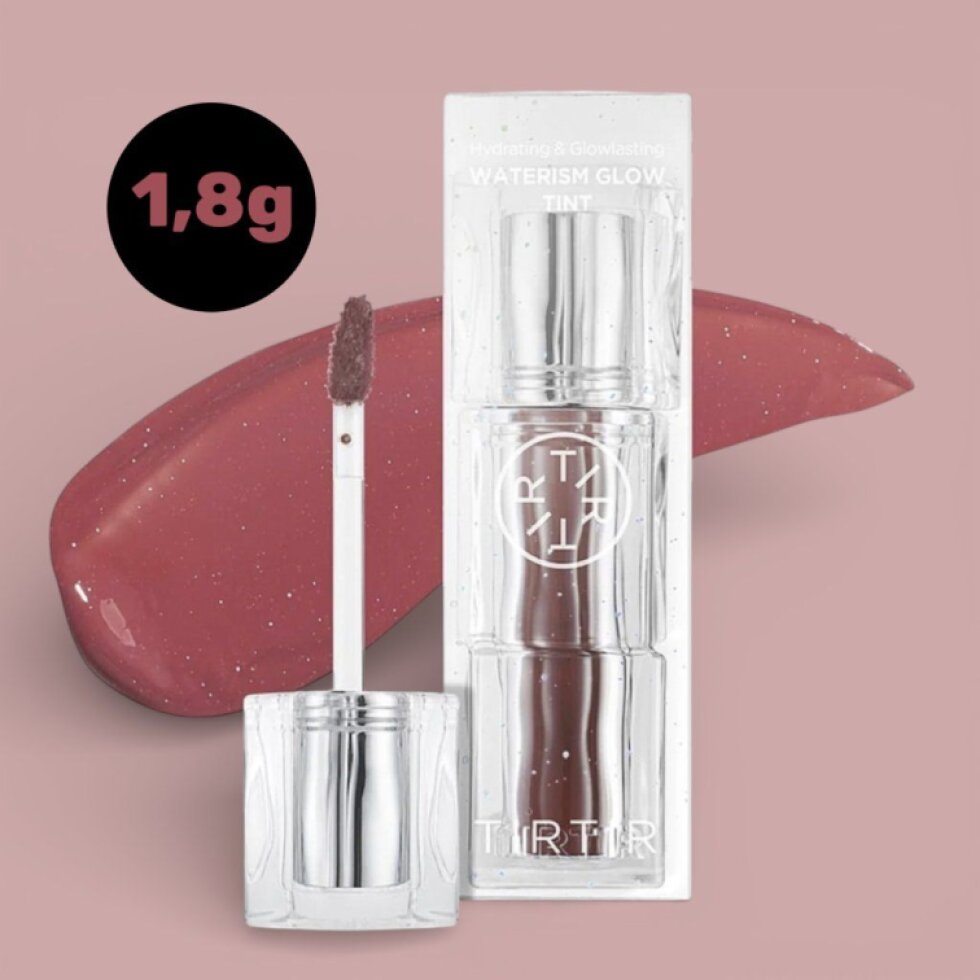 TIRTIR - Waterism Glow Tint - Rozjasňující tint na rty 01 Mauve Rose - 1,8 g