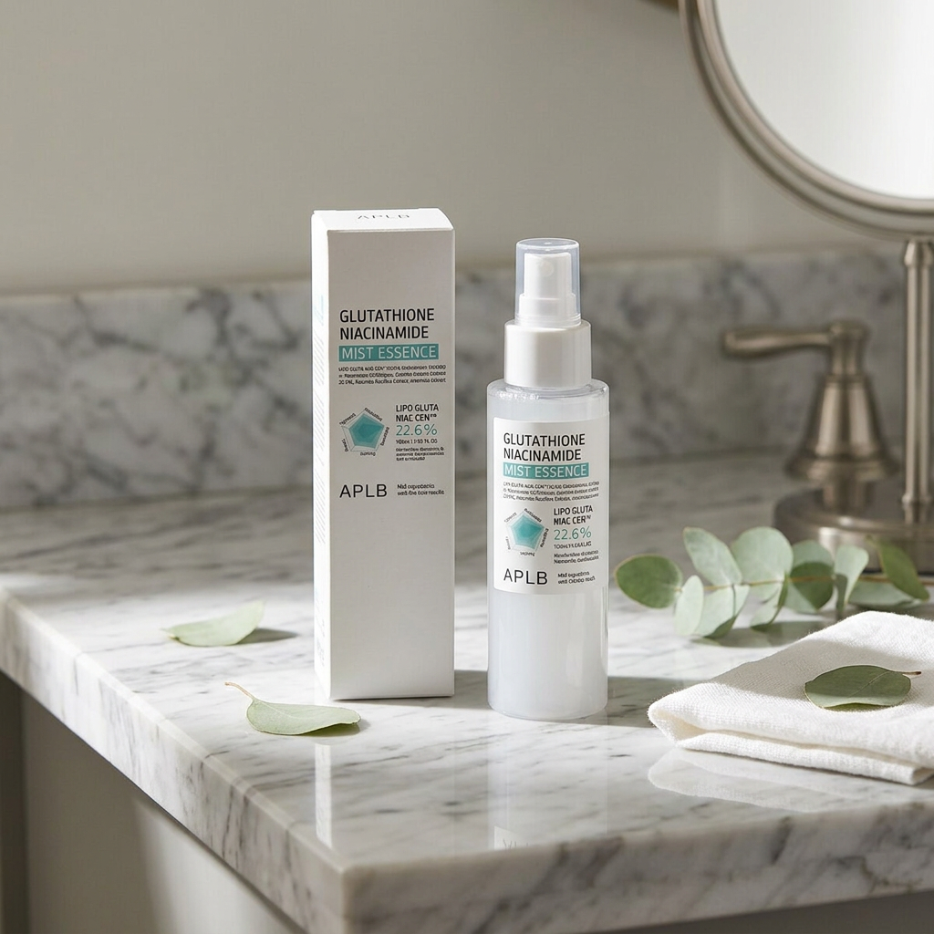 APLB - Glutathione Niacinamide Mist Essence - Multifunkční mléčná essence s rozjasňujícím účinkem -105 ml