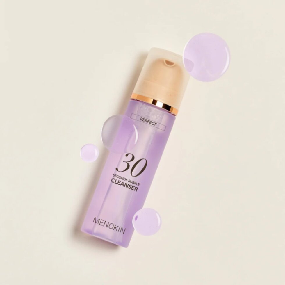 MENOKIN - 30 Seconds Bubble Cleanser Perfect - 30sekundový, bublinkový cleanser pro zdravou kožní bariéru - 150 ml