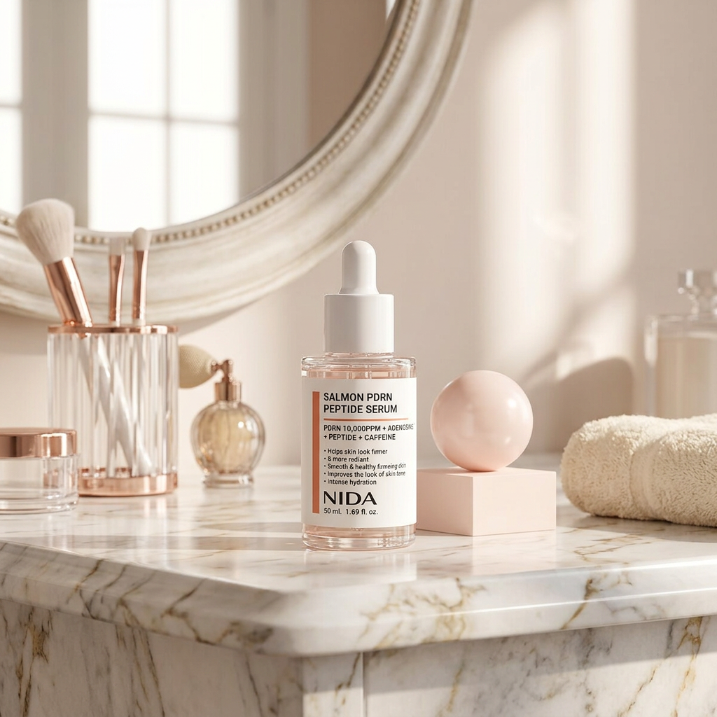 NIDA - Salmon PDRN Peptide Serum - Obnovující sérum s lososím PDRN a peptidy - 50 ml