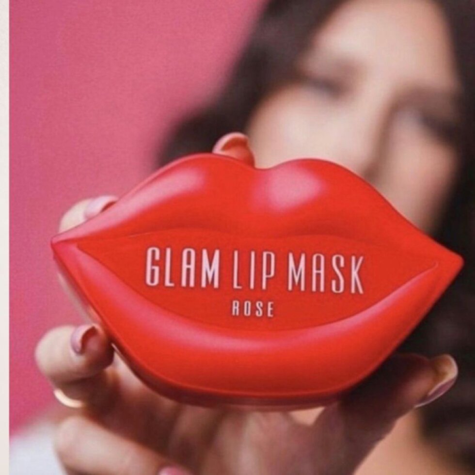 Beauugreen - Glam Lip Mask Rose - Hydrogelová maska na rty - 20ks/ 50g