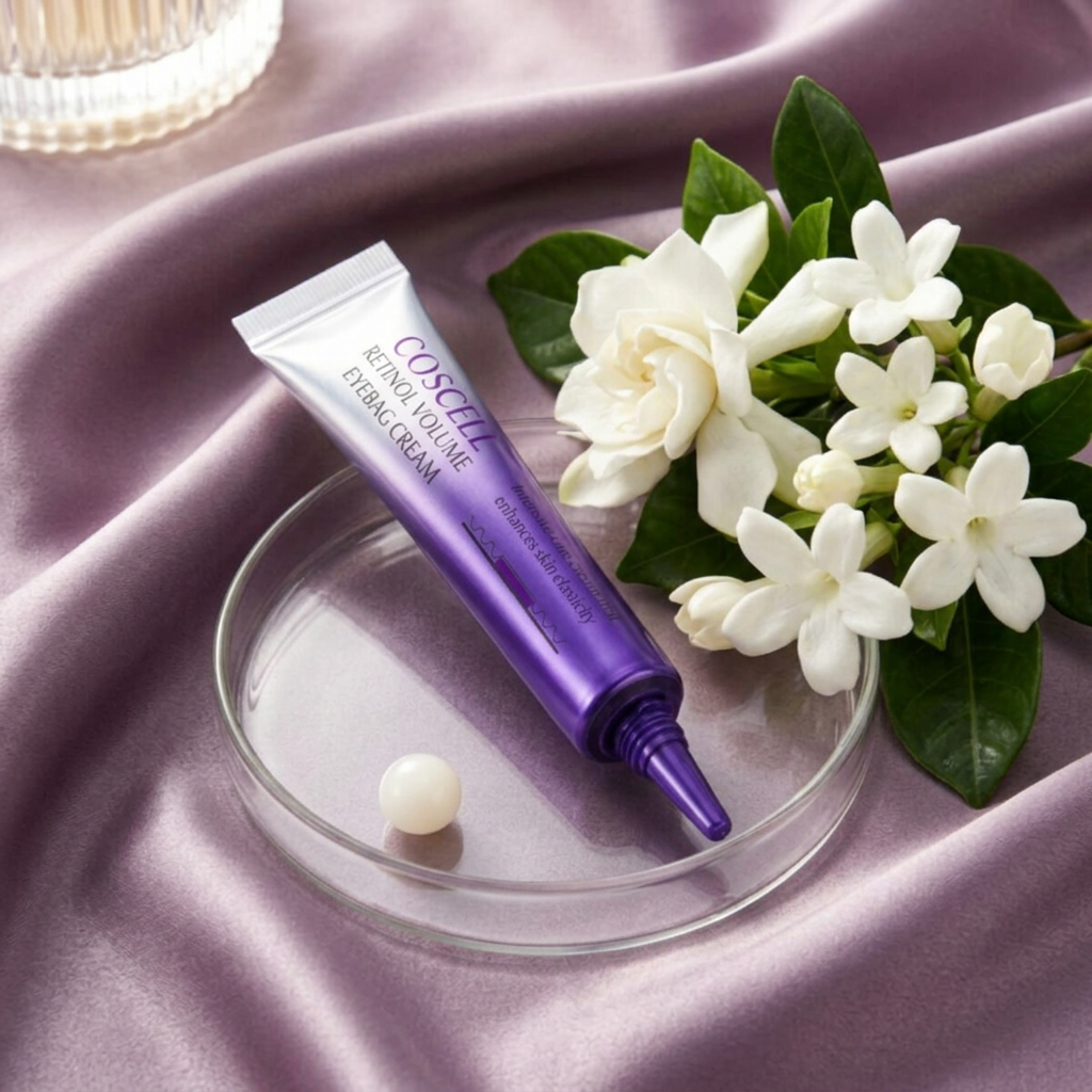 COSCELL - Retinol Volume Eye Bag - Oční krém na bázi retinolových mikrojehliček s okamžitým efektem - 10 ml