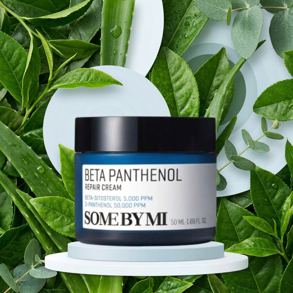 SOME BY MI - Beta Panthenol Repair Cream - Krém s patentovaným Beta-Panthenolem pro dokonale hydratovanou a zklidněnou pleť - 50 ml