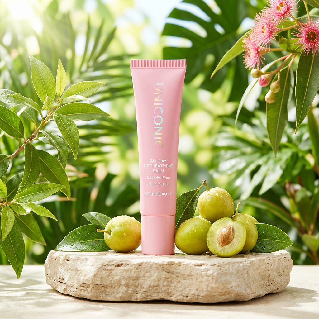 SELF BEAUTY - All Day Lip Treatment Balm Kakadu Plum - Celodenní pečující balzám na rty s švestkou Kakadu - 10g