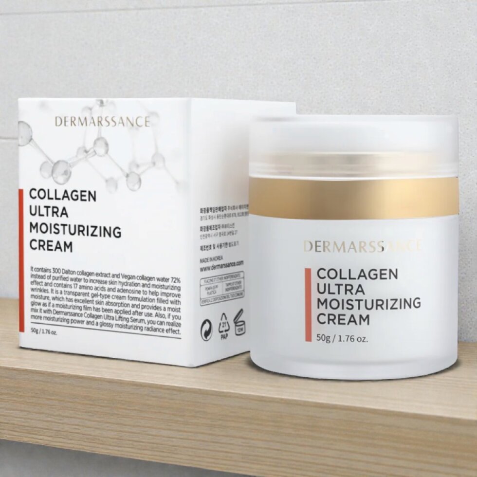 DERMARSSANCE - Collagen Ultra Moisturizing Cream - Kolagenový ultra hydratační krém - 50 ml