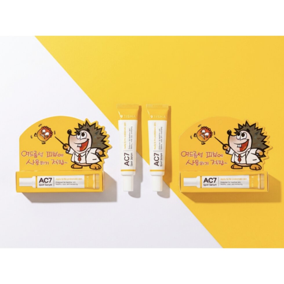 TISHA - AC7 - Lokální sérum na akné - 15 ml