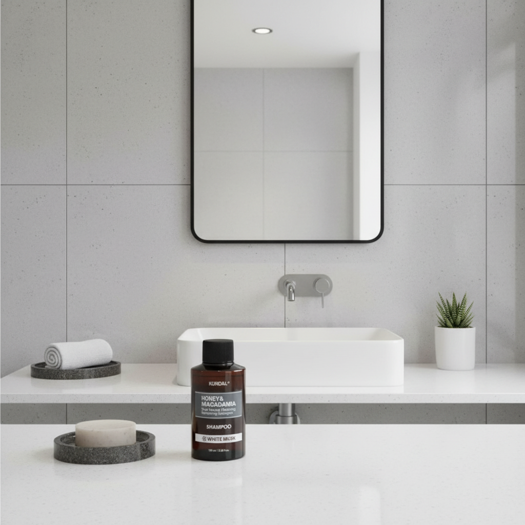 Kundal Honey&Macadamia Shampoo - Přírodní šampon na suché a poškozené vlasy s vůní WHITE MUSK - 100 ml