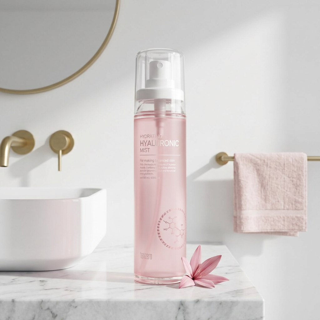 TENZERO - Hydrating Hyaluronic Mist - Hydratační mlha s kyselinou hyaluronovou - 120 ml