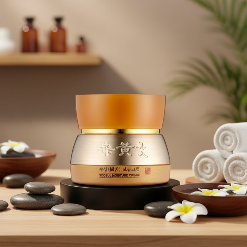 SOOSUL - Deep Vitality Moisture Cream - Pečující, vyživující a zpevňující krém - 50 ml