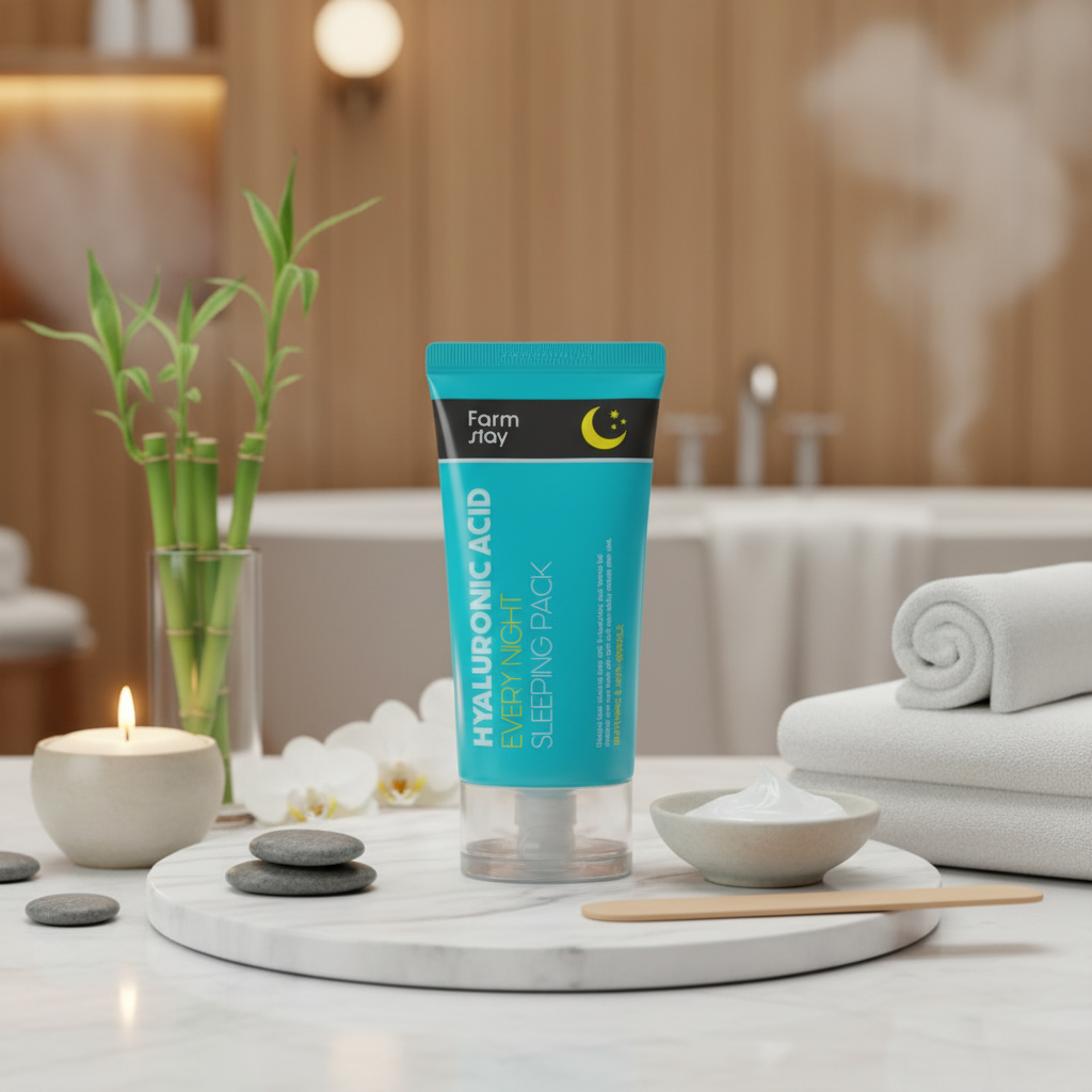 Farm Stay - Hyaluronic Acid Every Night Sleeping Pack- Noční hydratační maska s kyselinou hyaluronovou - 120 ml