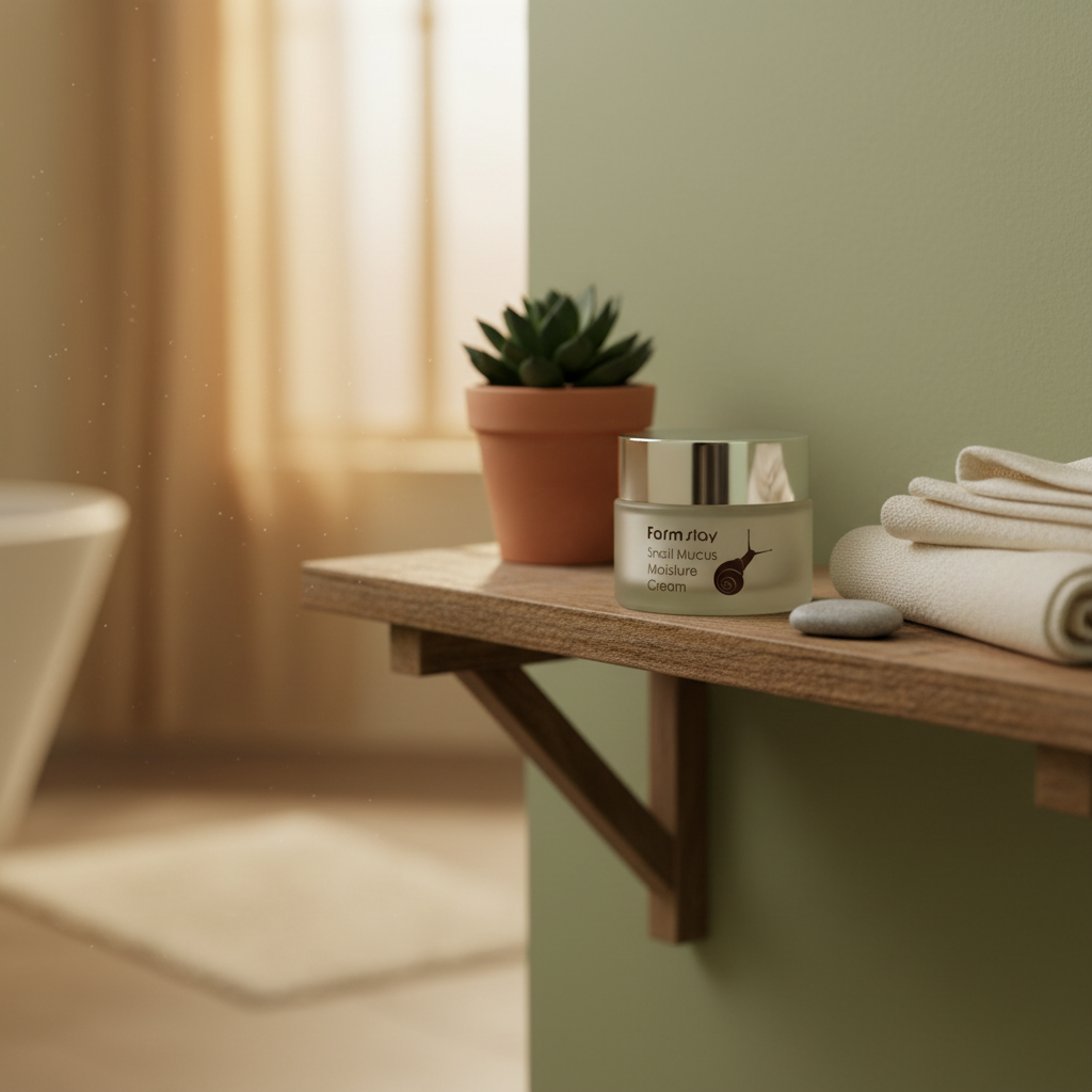 Farm Stay - Snail Mucus Moisture Cream - Vyživující krém se šnečím mucinem - 50 ml