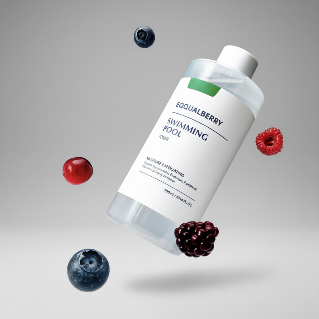 EQQUALBERRY - Swimming Pool Daily Facial Toner - Osvěžující denní tonikum - 300ml