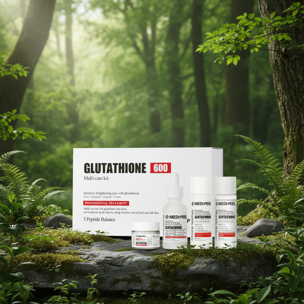 MEDI-PEEL - Glutathione Multti Care Kit - Sada produktů s rozjasňujícím účinkem proti pigmentovým skvrnám - 4 ks