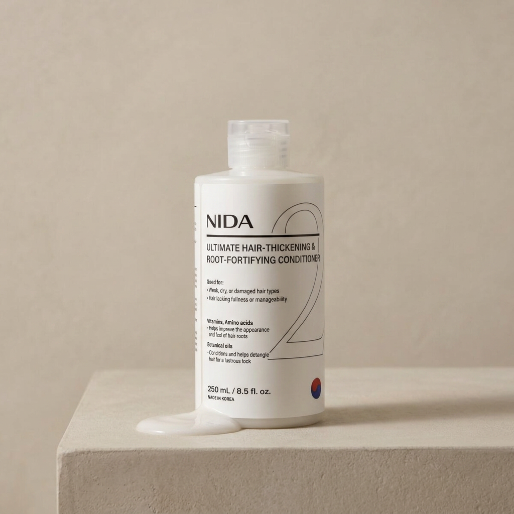 NIDA - Ultimate Hair-Thickening Root-Fortfying Conditioner - Posilující kondicionér pro houstnutí vlasů a zpevnění kořínků - 250 ml