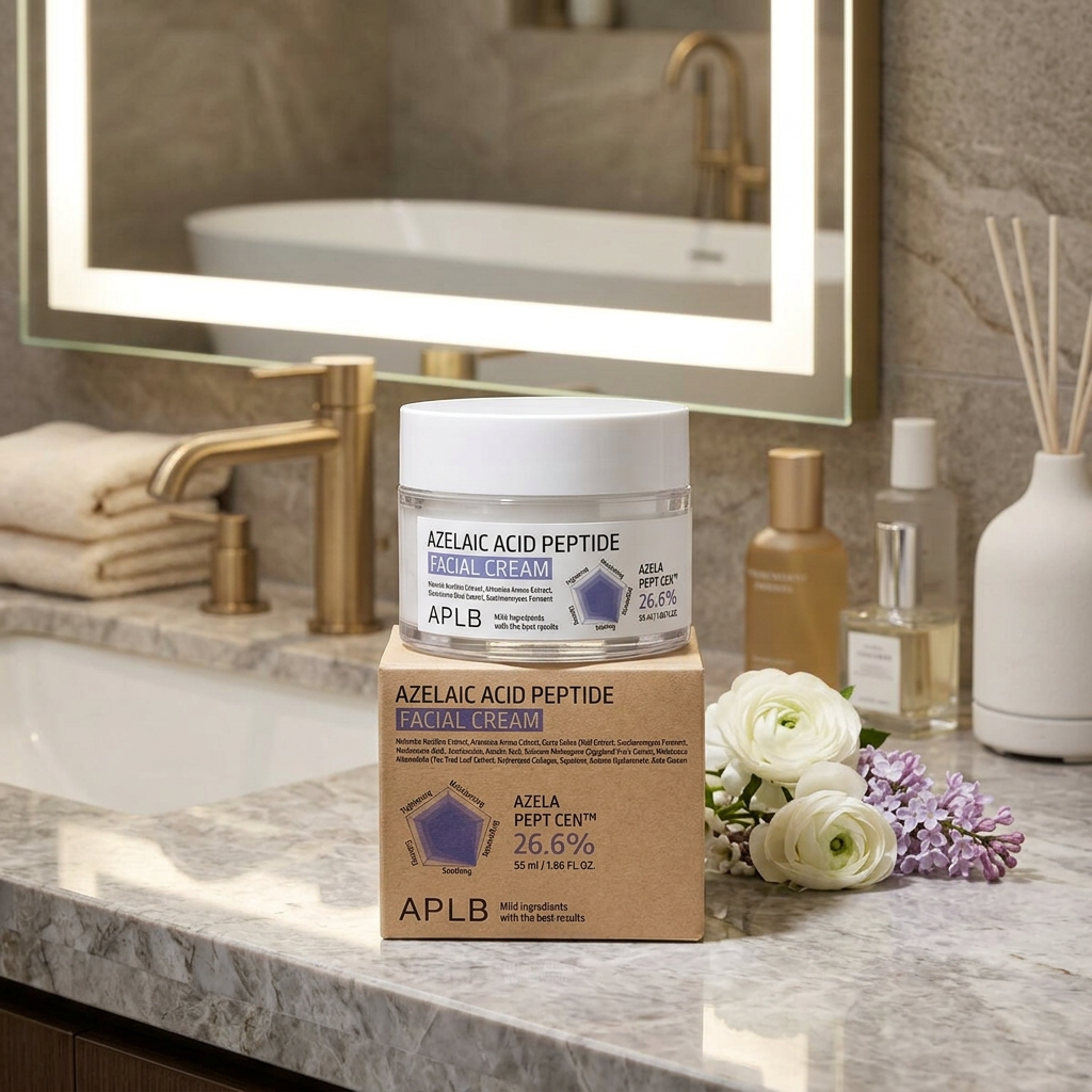 APLB - Azelaic Acid Peptide Facial Cream - Krém s kyselinou azaelovou a peptidy pro zpevnění pleti a redukci pigmentace - 55 ml