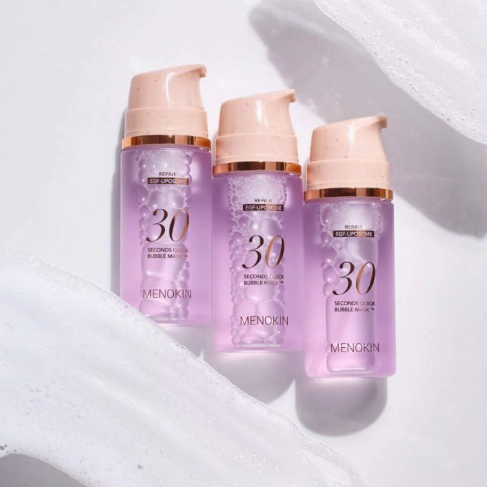 MENOKIN - 30 Seconds Quick Bubble Mask Repair - 30sekundové, bublinkové, regenerační sérum - 95 ml