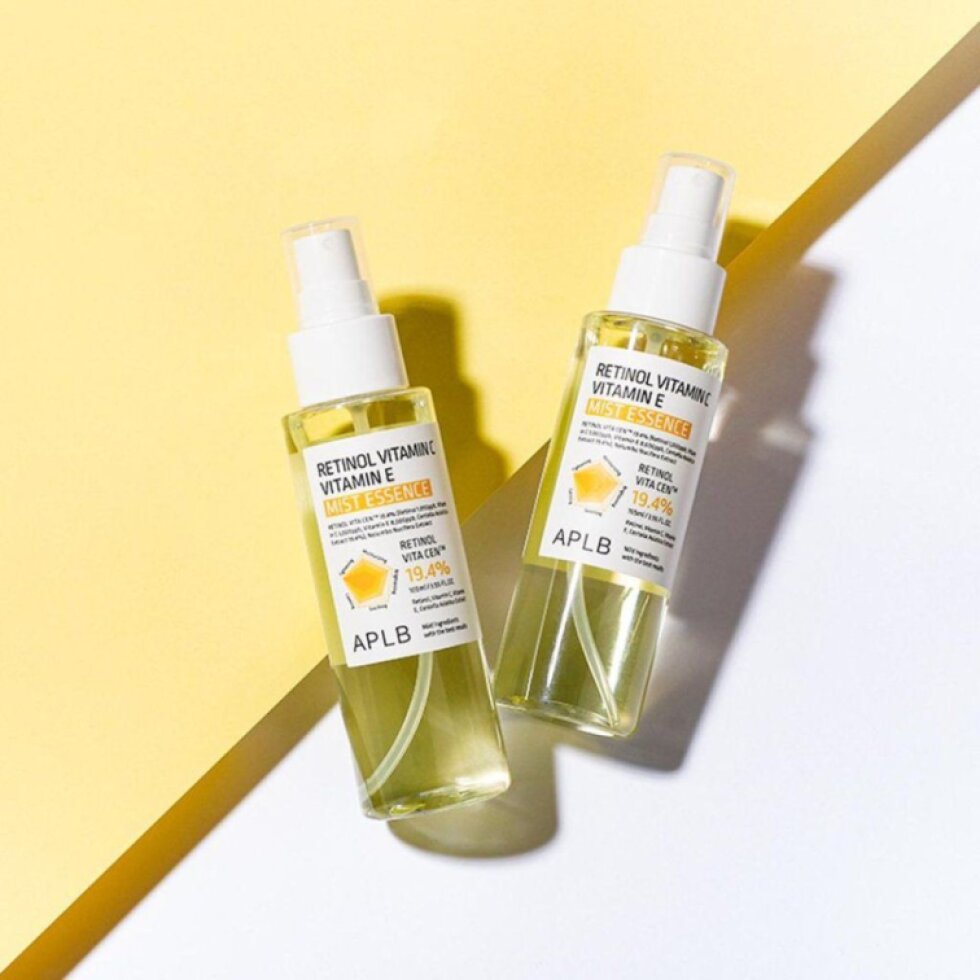 APLB - Retinol Vitamin C Vitamin E Mist Essence - Multifunkční mléčná essence s retinolem, vitaminem C a E - 105 ml